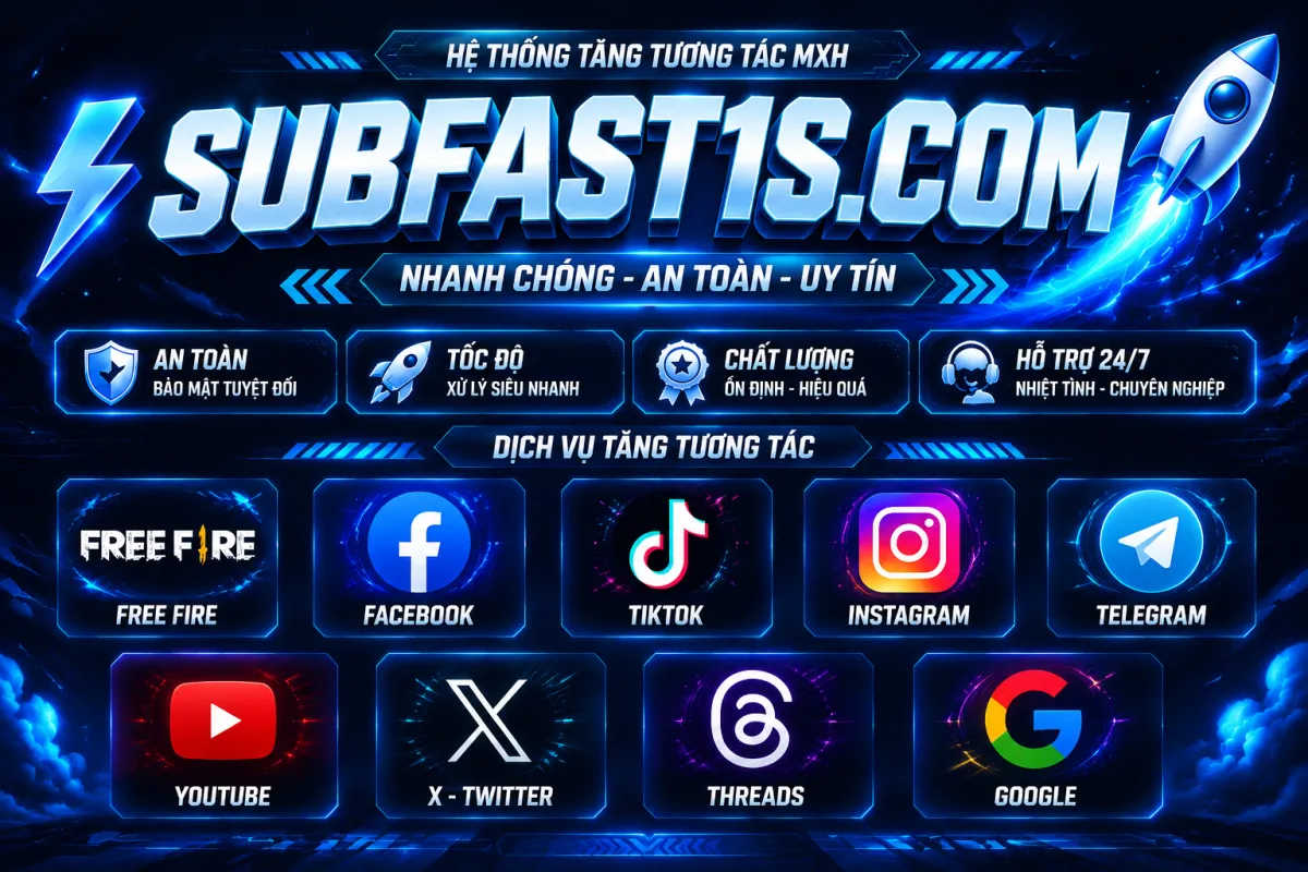 Hệ Thống Tăng Tương Tác MXH Uy Tín - Giá Rẻ - Lên Nhanh